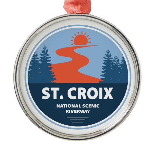 Saint Croix National Scenic Riverway Metal Ornament