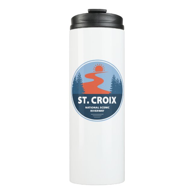 Saint Croix National Scenic Riverway Thermal Tumbler (Front)
