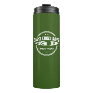 Saint Croix River Minnesota Wisconsin Kayaking Thermal Tumbler