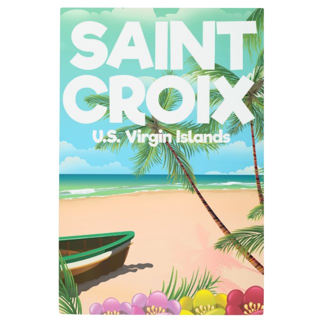 Saint Croix, U.S. Virgin Islands travel poster (Front)
