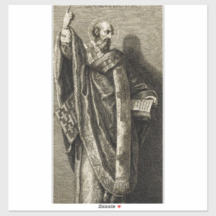 Saint Cyril of Jerusalem Confessor Sticker