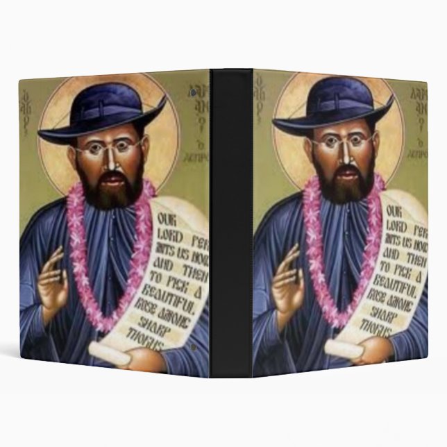 Saint Damien Binder (Background)