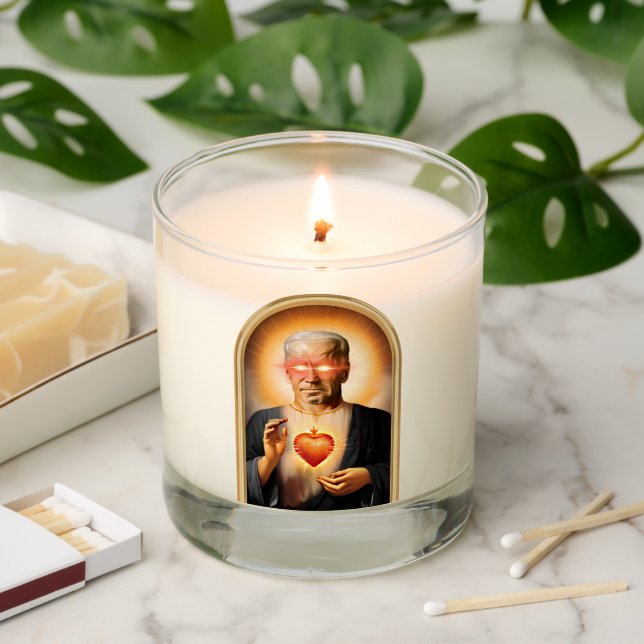 Saint Dark Brandon Prayer Candle (Lit)