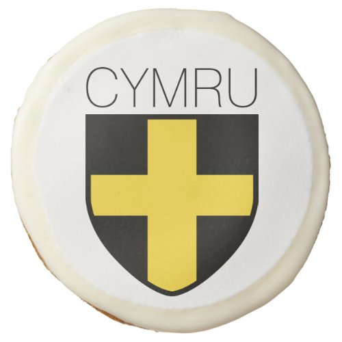 Saint David Badge Wales Cymru Sugar Cookie