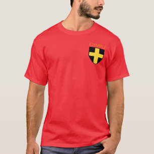 Saint David Badge (Wales/ Cymru) T-Shirt