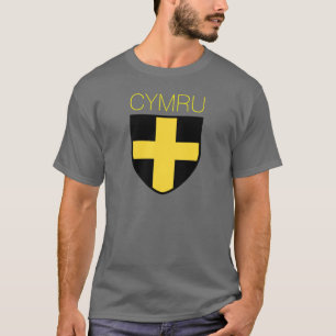 Saint David Badge (Wales/ Cymru) T-Shirt