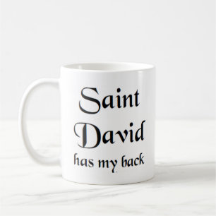 saint david coffee mug