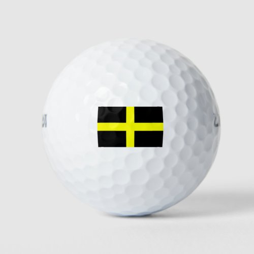 saint david flag golf balls