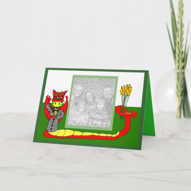 Saint David's day template - Customized (Front)