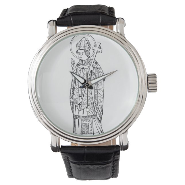Saint Deiniol Abbot and Bishop Watch (Front)