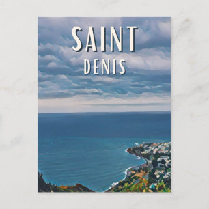 Saint Denis (La Réunion) Photo by Vintage Postcard