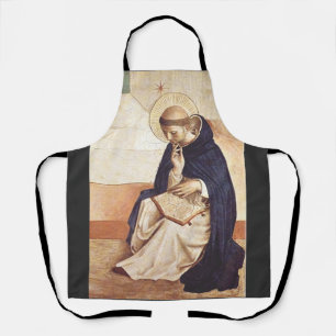 Saint Dominic by Fra Angelico Renaissance Fine Art Apron