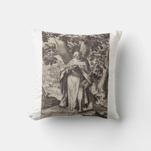 Saint Dominic Castilian Catholic priest Throw Pillow