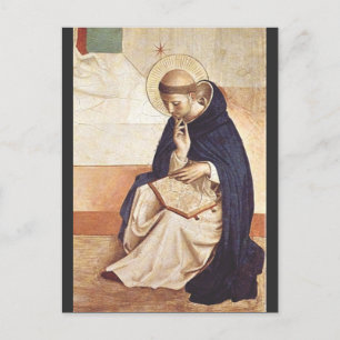 Saint Dominic de Guzman by Fra Angelico Postcard