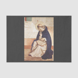 Saint Dominic de Guzman by Fra Angelico Tissue Paper