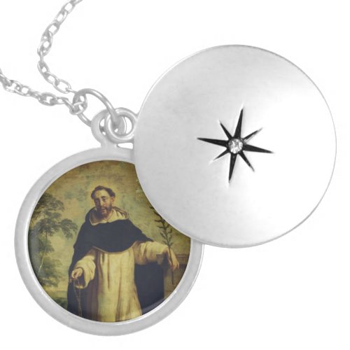 Saint Dominic de Guzman Locket Necklace