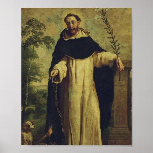 Saint Dominic de Guzman Poster