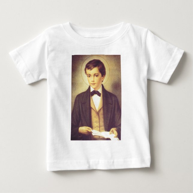 Saint Dominic Savio student of John Bosco Baby T-Shirt (Front)