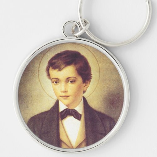 Saint Dominic Savio student of John Bosco Keychain