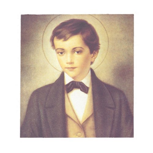 Saint Dominic Savio student of John Bosco Notepad