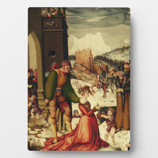 Saint  Dorothy of Caesarea Plaque (Front)