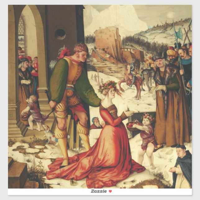 Saint  Dorothy of Caesarea Sticker (Sheet)