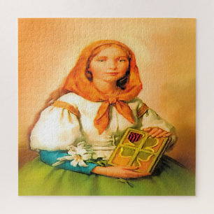Saint Dymphna Jigsaw Puzzle