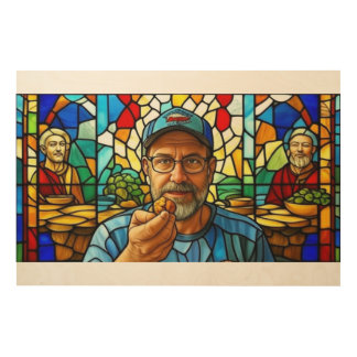 Saint Ed Wood Wall Art