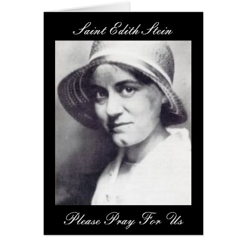 Saint Edith Stein Please Pray For Us