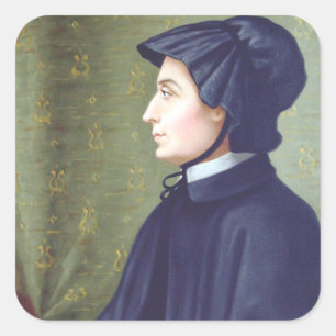 Saint Elizabeth Ann Seton Square Sticker