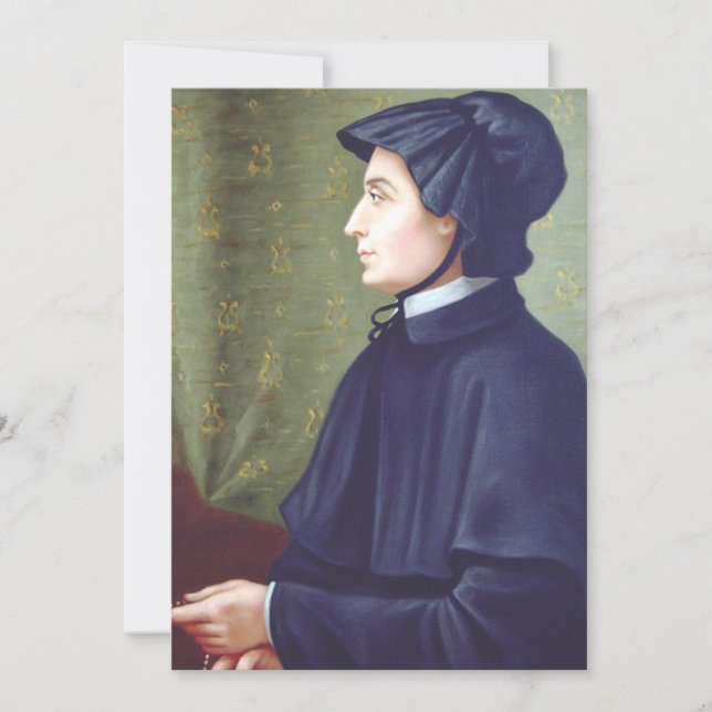 Saint Elizabeth Ann Seton Thank You Card (Front)
