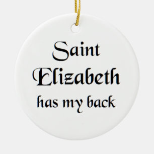 saint elizabeth Mug Ceramic Ornament