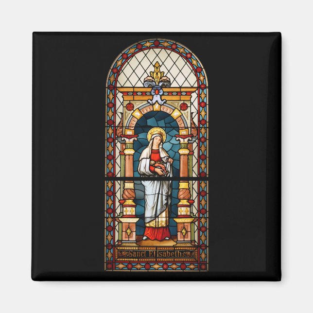 Saint Elizabeth of Hungary Magnet (Front)