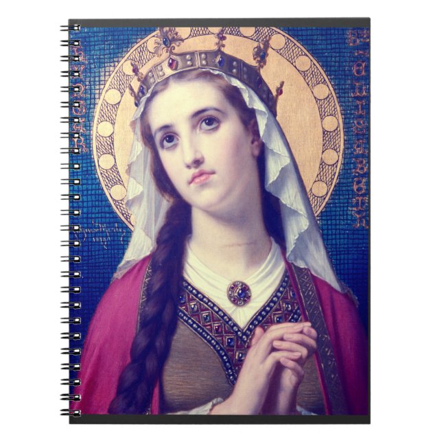 Saint Elizabeth of Hungary Notebook (Front)