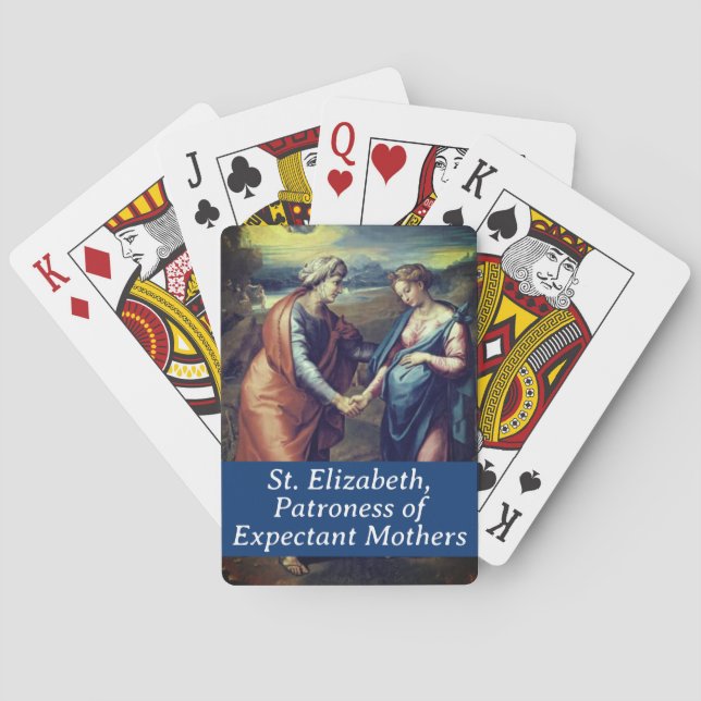 Saint Elizabeth Poker Cards (Back)