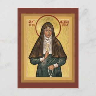 Saint Elizabeth the New Martryr Prayer Card