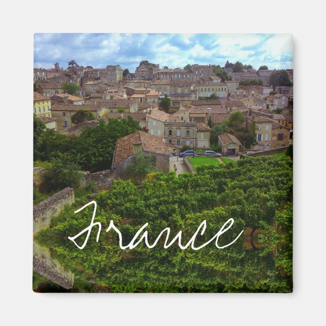 Saint-Émilion France Architecture French Gironde Magnet (Front)
