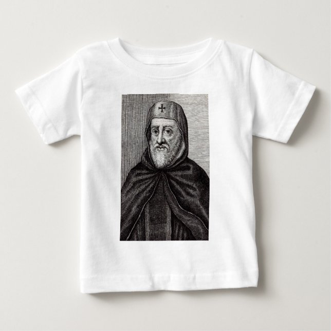 Saint Ephrem the Syrian Christian theologian Baby T-Shirt (Front)