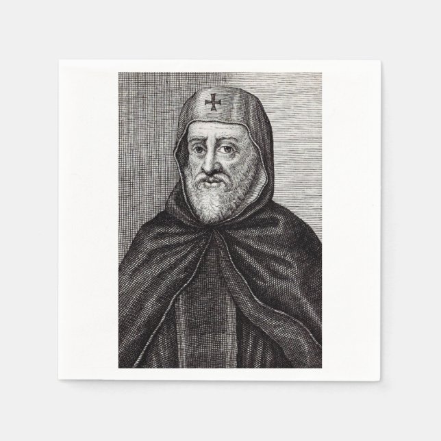Saint Ephrem the Syrian Christian theologian Napkins (Front)