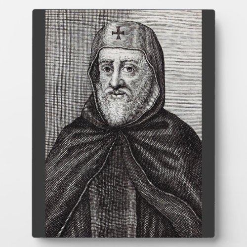 Saint Ephrem the Syrian Christian theologian Plaque
