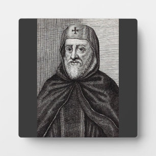 Saint Ephrem the Syrian Christian theologian Plaque