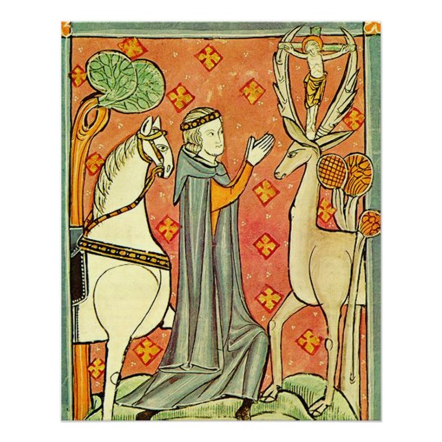 Saint Eustachius Apostle of the Ardennes Poster (Front)