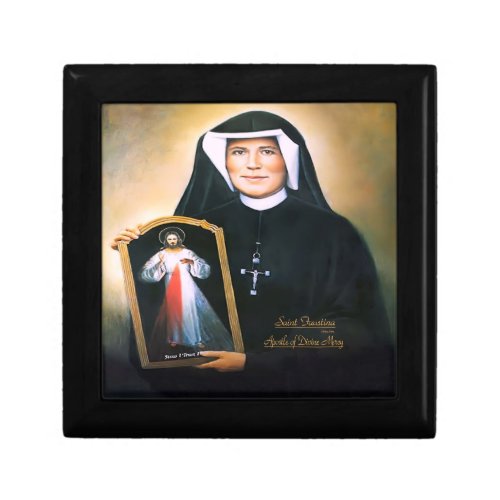 Saint Faustina Divine Mercy Gift Box