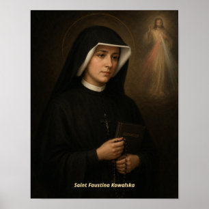 Saint Faustina Kowalska Art Print