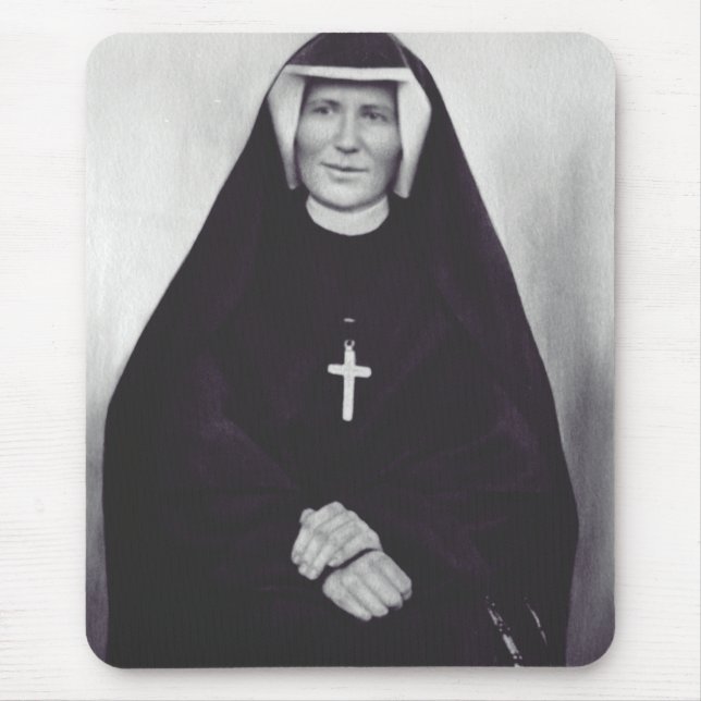 Saint Faustina Kowalska  Mouse Pad (Front)