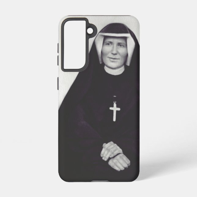 Saint Faustina Kowalska  Samsung Galaxy Case (Back)
