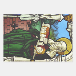 Saint Felicitas and the heads of her seven sons Wrapping Paper Sheets