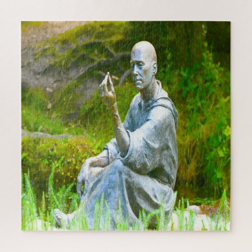 Saint Fiachras Garden Kildare Jigsaw Puzzle