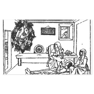 Saint Fina Italian Christian girl Self-inking Stamp