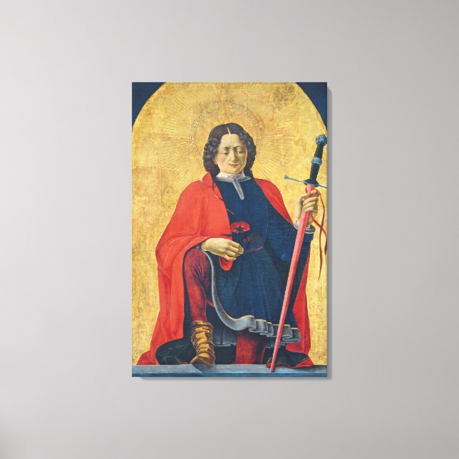 Saint Florian, Italian, c. 1473-74 Canvas Print (Front)